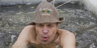 Брестские "моржи" открывают купальный сезон - фото