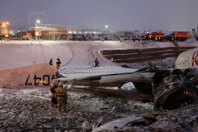 Продолжается расследование уголовного дела по факту катастрофы самолета ТУ-204 в аэропорту «Внуково»