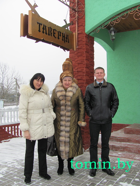  С Тамарой Свистун и Русланом Книгой в д. Лысково Пружанского района.