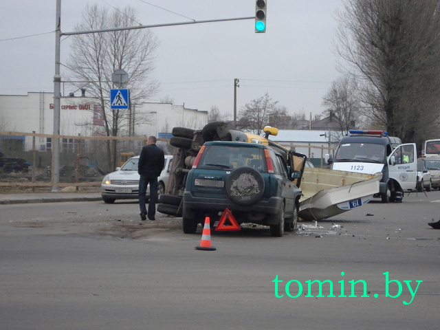 ДТП у Каменецкого шоссе в Бресте: есть пострадавшие (фото)