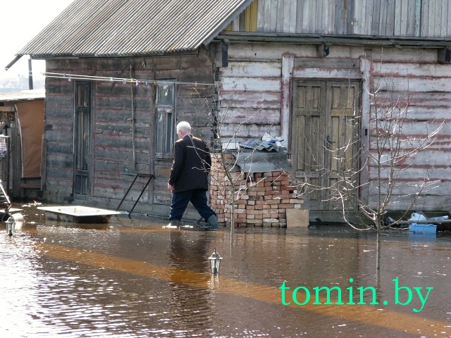 Деревня Прилуки под Брестом все еще в зоне затопления