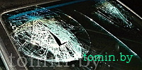 Житель Жабинки повадился разбивать стекла в автомобилях ГАИ 