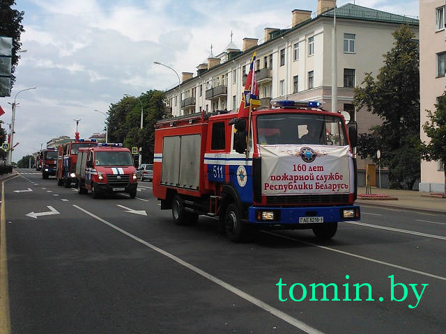 В Бресте прошли торжества в честь Дня пожарной службы Республики Беларусь - фото