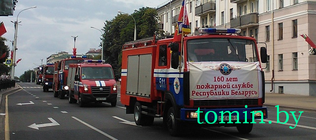 В Бресте прошли торжества в честь Дня пожарной службы Республики Беларусь - фото