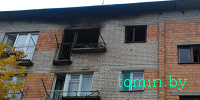 На ночном пожаре в Бресте – двое погибших: мужчина сгорел в квартире, женщина сорвалась с балкона - фото