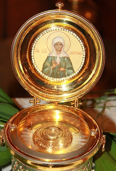 В Брестскую епархию из Карелии прибыли икона и ковчег  с частицей святых  мощей Матроны Московской