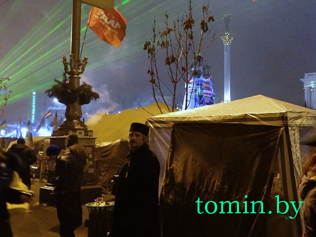 Навагодняя ноч на Майдане - фота