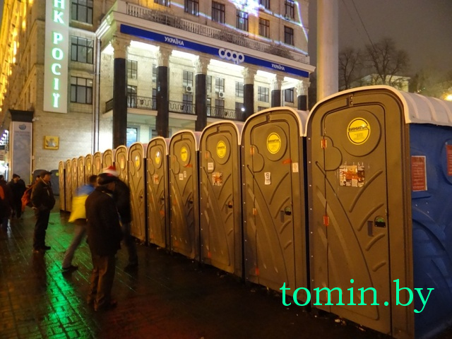 Навагодняя ноч на Майдане - фота