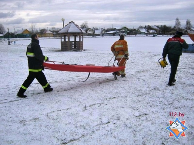 В Черикове под лед провалился пятиклассник (фото)