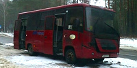 В Гомельской области сержант МЧС помог выбраться из горевшего автобуса 15 пассажирам - фото