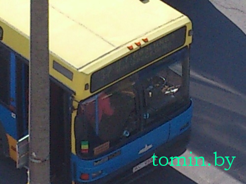 В Бресте «задымил» 37-й автобус - фото