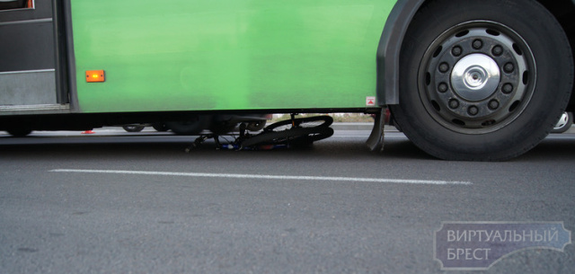 В Бресте городской автобус сбил школьника-велосипедиста - фото