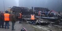 В Могилевском районе лесовоз столкнулся с поездом: пострадали машинист и водитель - фото