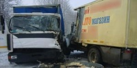 В Дрогичинском районе столкнулись почтовый грузовик и автолавка - фото