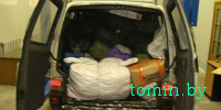 Житель Гомеля на легковом «Фольксвагене» собирался ввезти в Беларусь 1,7 тонны контрабанды - фото