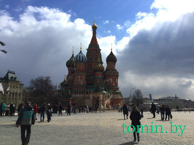 Москва, Красная площадь, храм Василия Блаженного - фото