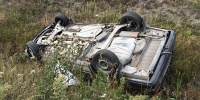 На автодороге Р-6 Ивацевичи-Пинск-Столин перевернулся «Фольксваген»: водитель погиб - фото