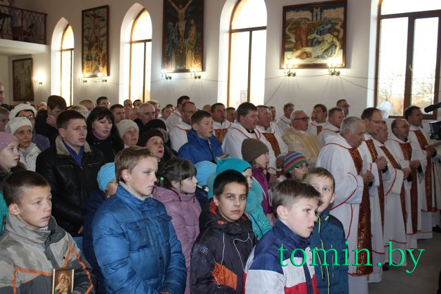 В Пинске открылся новый костел Святого Бенедикта к 90-летию со дня образования Пинской епархии - фото