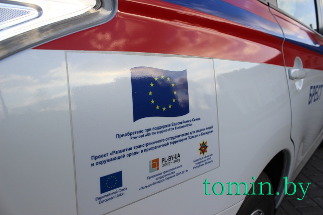 На Брестчине поставили на боевое дежурство 10 автомобилей МЧС, приобретенных за счет реализации международных проектов - фото