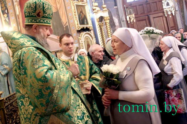 Духовенство и миряне Брестской епархии поздравили Владыку Иоанна с днем тезоименитства - фото