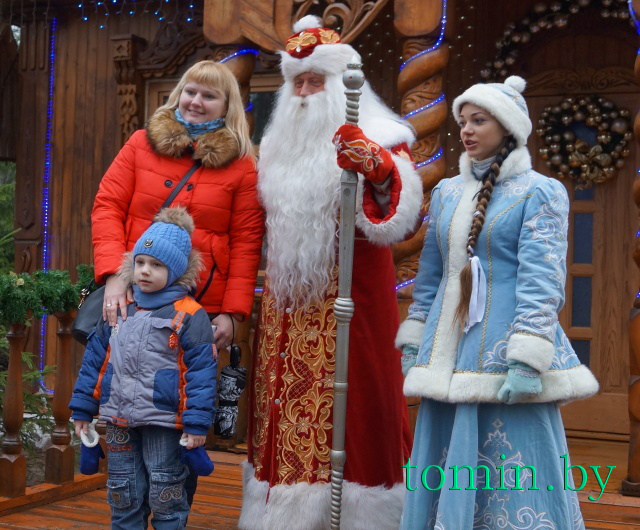Поместье Белорусского Деда Мороза в Беловежской пуще. Фото Тамары ТИБОРОВСКОЙ.