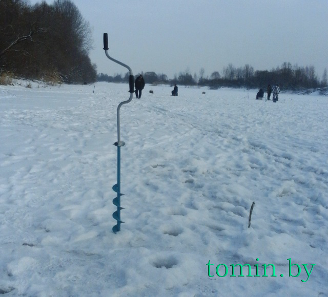 Зимняя рыбалка в Ветковском районе на реке Бесядь в деревне Светиловичи - фото