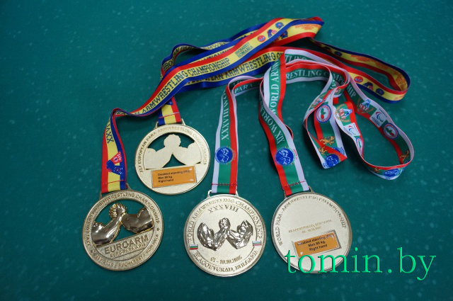 Золотые медали Виктора Братчени, завоеванные на чемпионатах Европы и мира в 2016 году  - фото