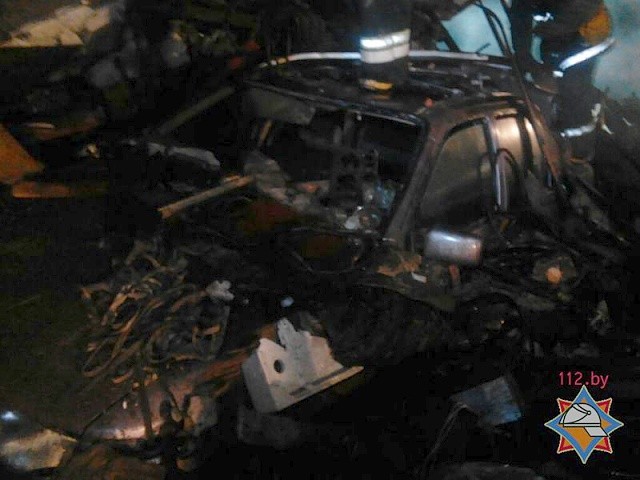 Взрыв в гаражном кооперативе «Автотурист» в г.п. Мачулищи - фото