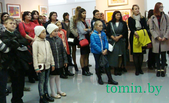 Выставка Тельмовской детской школы искусств проходит в Бресте. Фото Светланы Аладиной