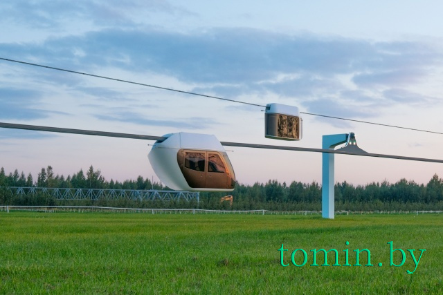Струнный транспорт будущего SkyWay  - фот