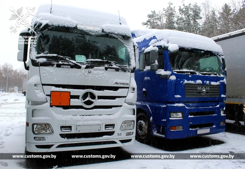 Незаконный канал поставки грузовиков из Евросоюза выявили брестские таможенники