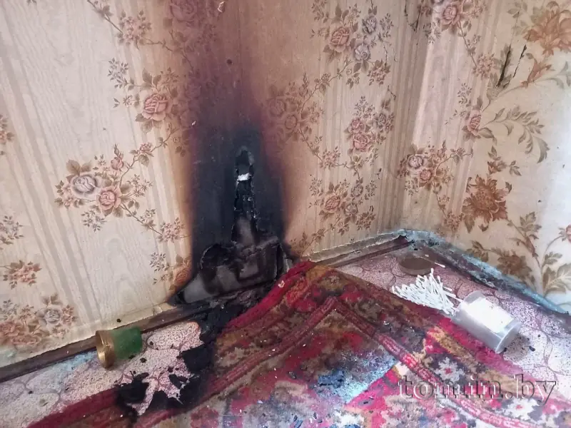 В дачном доме под Брестом на пожаре погибла женщина