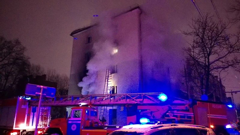 На пожаре в Минске погибли 6 человек, среди них ребенок