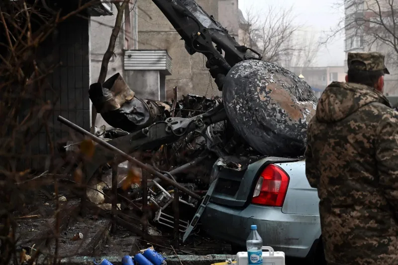 В пригороде Киева разбился вертолет: погибли 14 человек, в том числе глава МВД