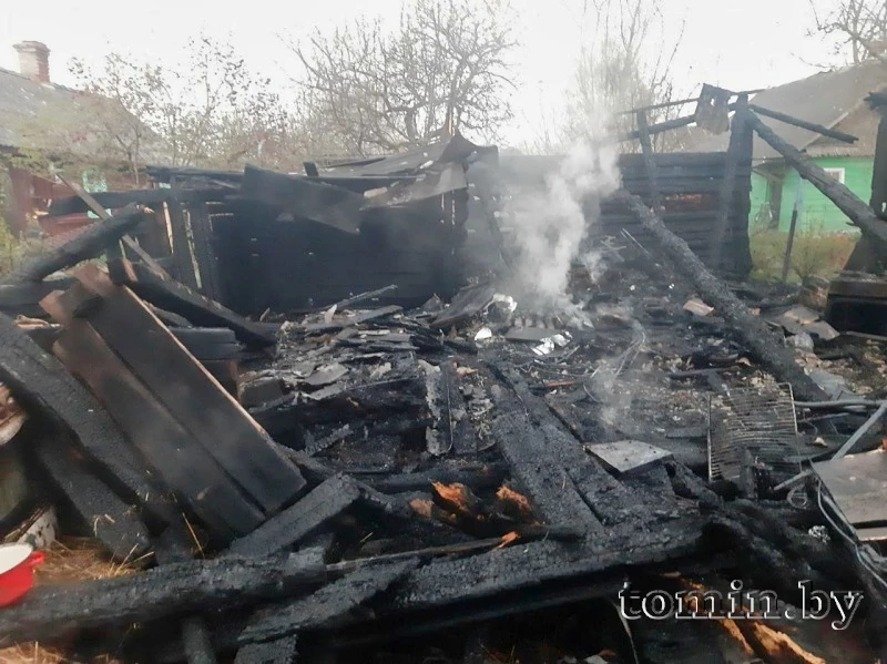 В Яцковичах под Брестом горели два дома