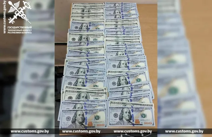Более 75 фактов контрабанды валюты на $600 тыс. выявили брестские таможенники