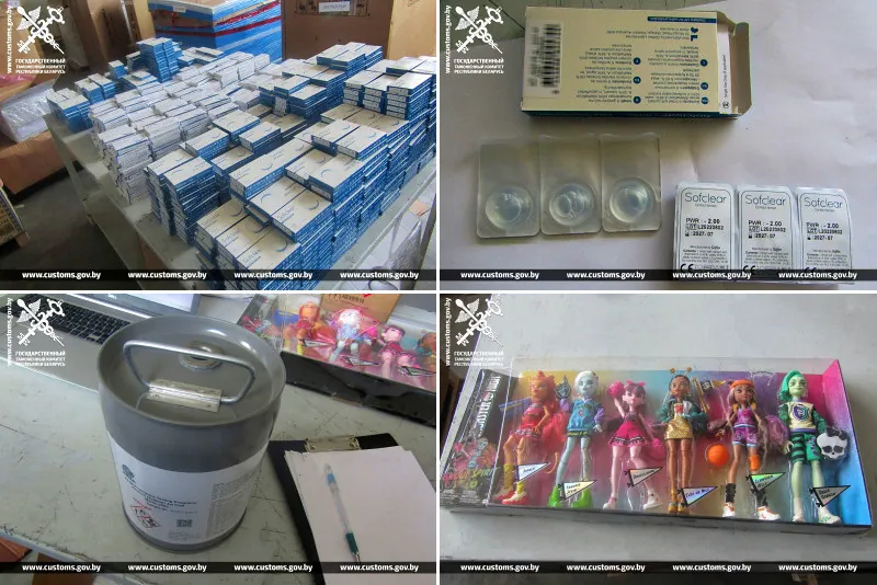 В «Козловичах» обнаружили более 3 тысяч единиц контрабандных товаров — от авиатоплива до детских игрушек