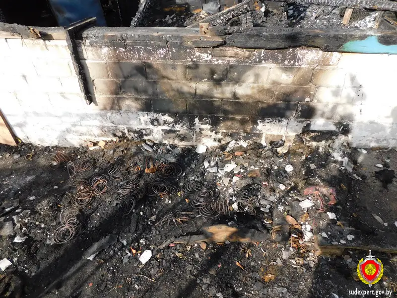 В Брестском районе за год дважды горел дом. Почему — выяснили эксперты