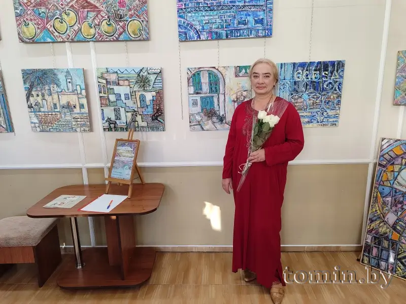 Гафса и Танжер, Сахара и Карфаген: в Бресте открылась выставка Инны Денищик «Путешествие в Тунис»