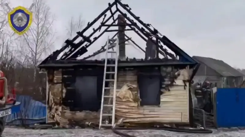 Двое детей погибли на пожаре в Ляховичском районе