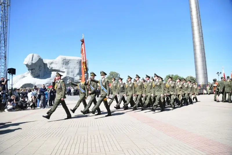 Митинг в Брестской крепости 9 мая 2024 года
