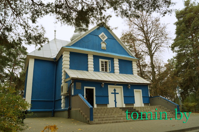 Спасо-Преображенская церковь в Хмелево Жабинковского района. Фото Тамары ТИБОРОВСКОЙ