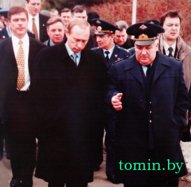 Петр Климук с президентом России Владимиром Путиным - фото