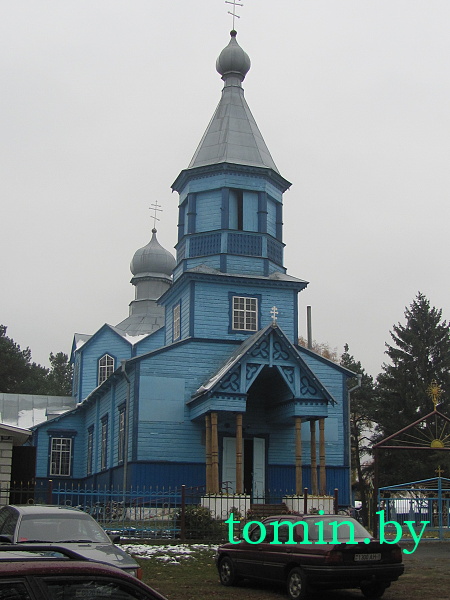 Храм Святого Луки в городском поселке Домачево Брестской области - фото   