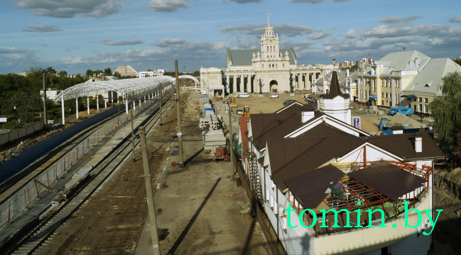 Брестский железнодорожный вокзал после реконструкции - фото