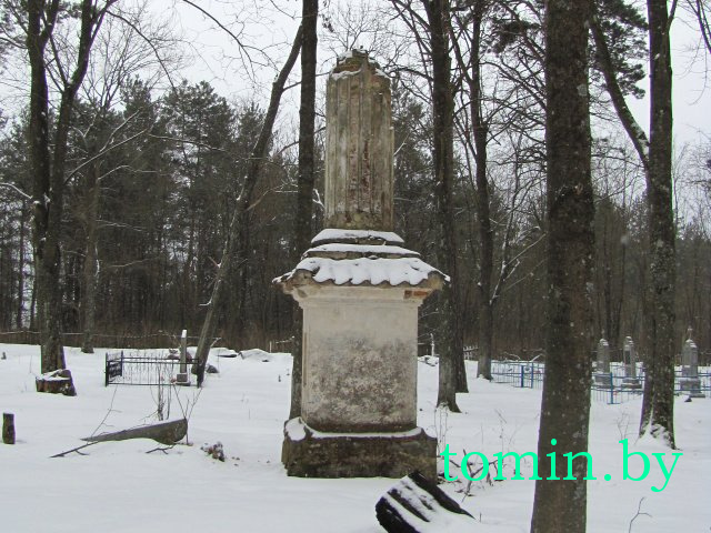Пружанский район, д. Борисики. Католическое кладбище.