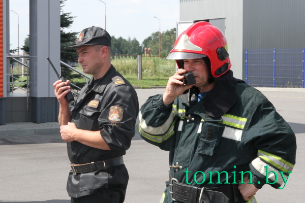 В Брестском районе прошло совместное учение белорусских и польских спасателей - фото