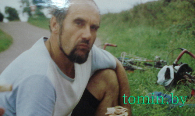 Лето 1994 года. Веломарафон из белорусского во французский Брест . Георгий Грибов - фото