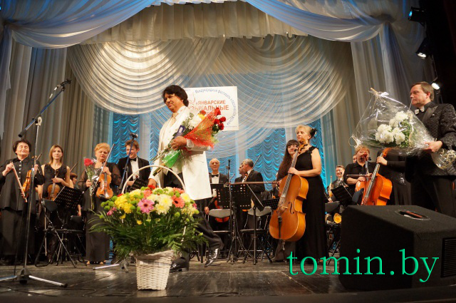 Триумфально прошел в Бресте первый концерт фестиваля «Январские музыкальные вечера». Фото Тамары ТИБОРОВСКОЙ.
