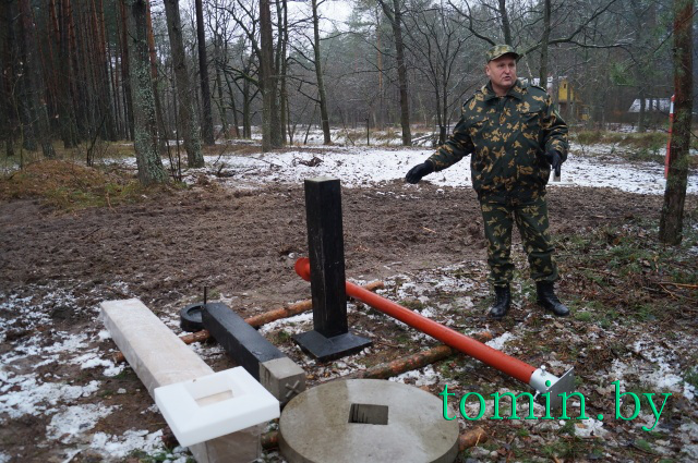 Начальник управления делимитации и демаркации государственной границы ГПК Беларуси полковник Александр Архипов. Фото Тамары ТИБОРОВСКОЙ
